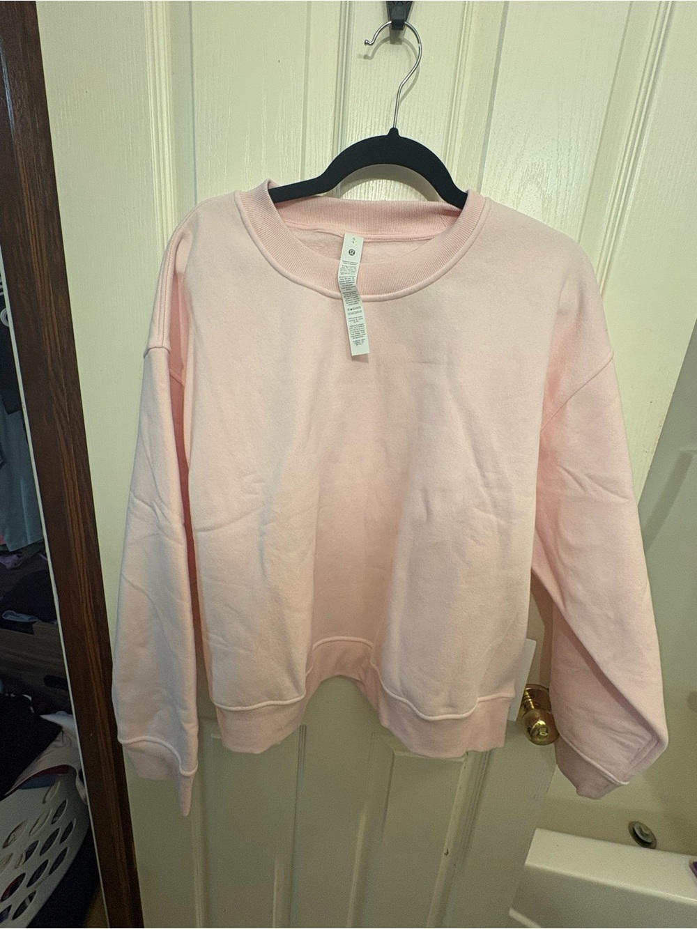 lululemon athletica Pale Pink Crewneck Sweatshirt